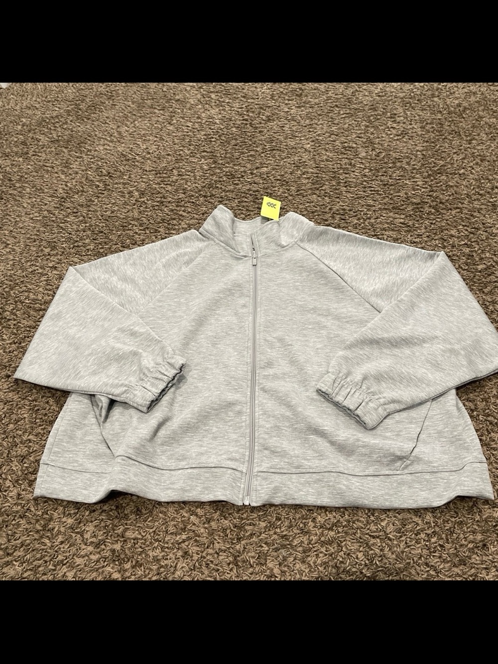 all in motion, NWT airy sleek, full zip jacket size 2X